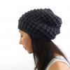 LouLou Slouch Hat in Charcoal Alpaca
